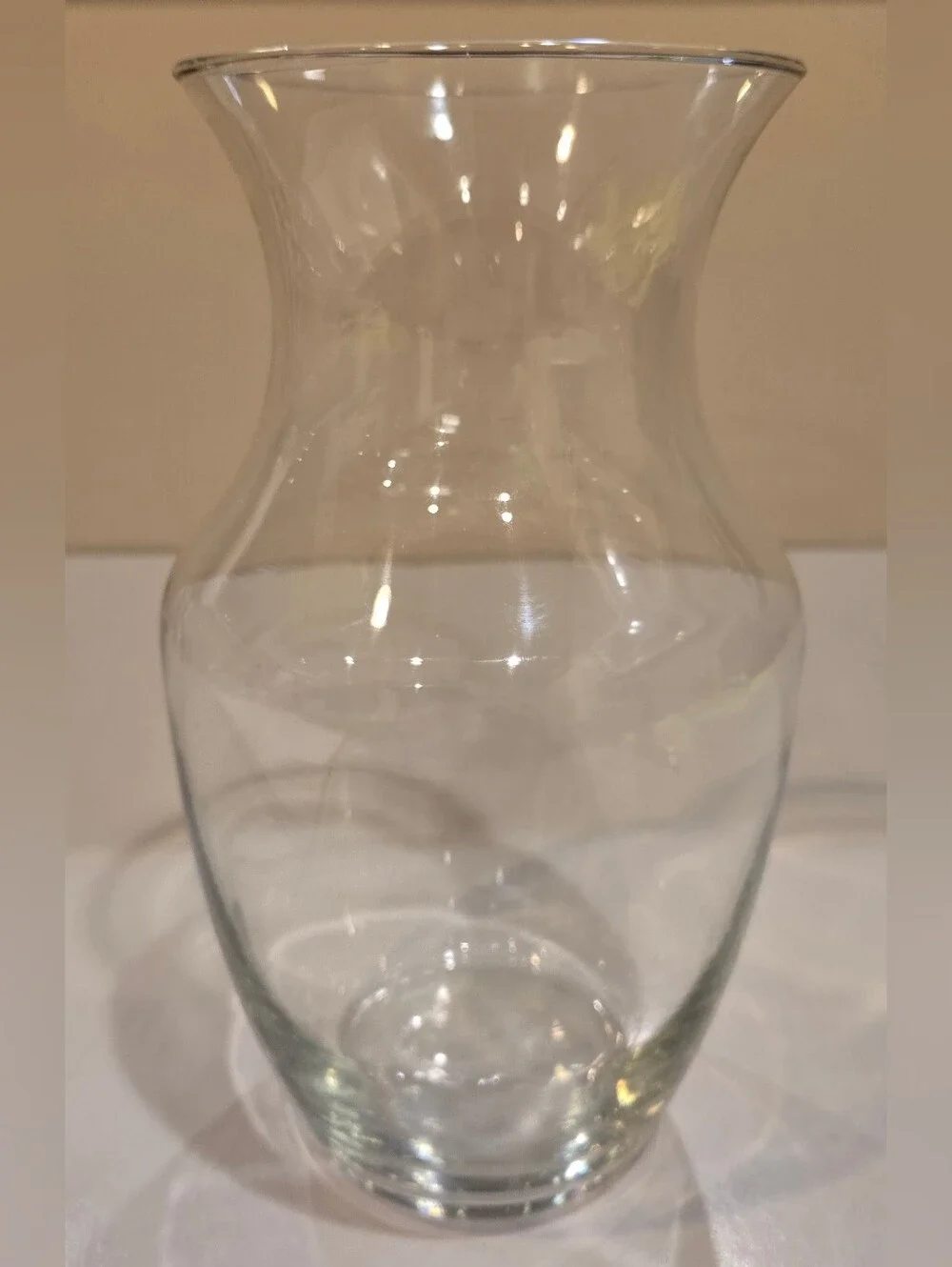 Clear Glass Decorative Honey Pot Vase - Home Accents
